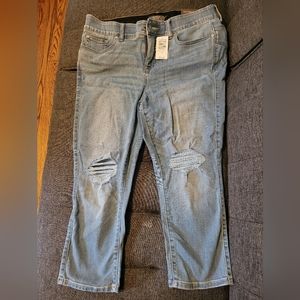 Torrid crop bombshell skinny size 14 jeans